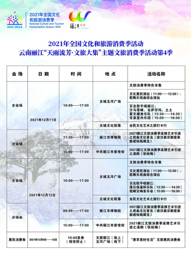 天雨流芳·文旅大集丨敬请期待！丽江文旅消费活动第4季本周六启动
