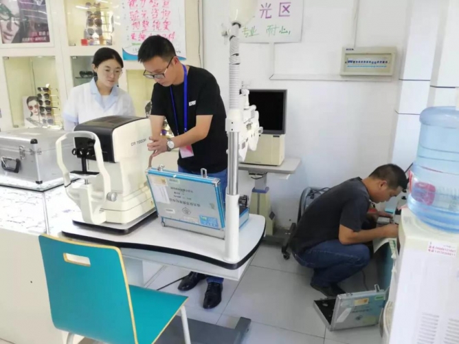 丽江质检中心集中开展配镜行业计量器具专项检定