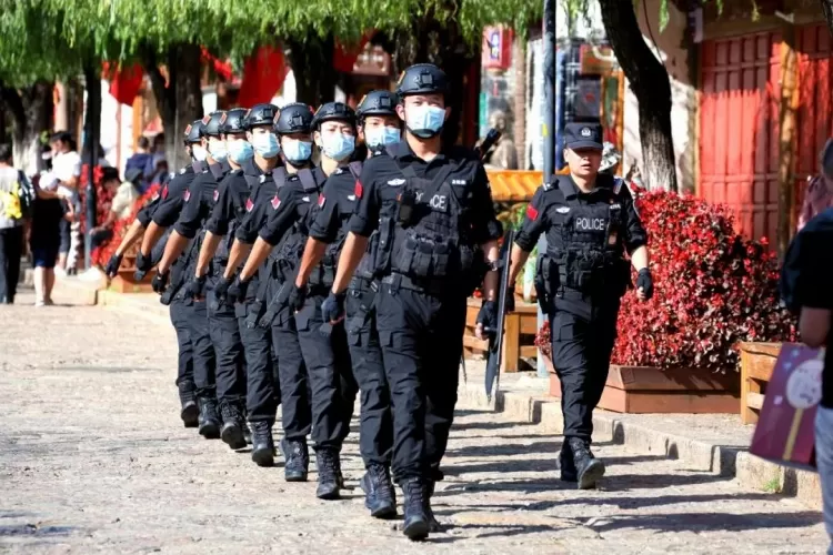 丽江市公安局古城分局应急处突大队获评首批全省公安机关“实战化训练示范点”