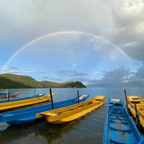 将搬迁至华坪县中心镇河东村（