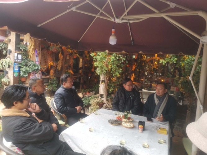 市侨联新春走访送温暖  樱花屋金表示坚持营业 旅游的春天一定会到来 (4).jpg