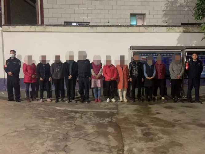 永胜县期纳派出所持续整治赌博违法行为