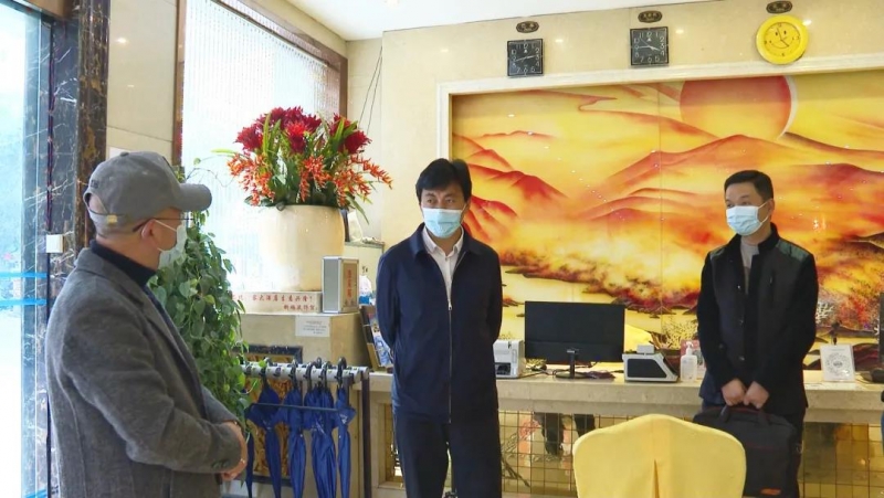 华坪县政府主要领导调研企业复工复产情况