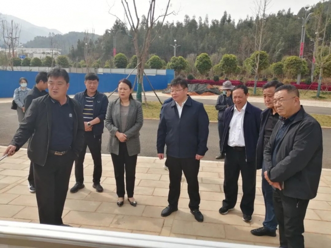 林志祥到永胜县调研重点项目建设工作