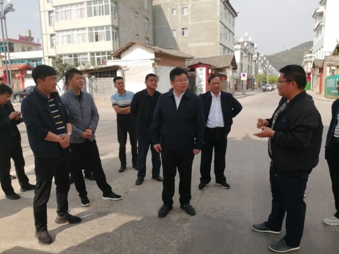林志祥到永胜县调研重点项目建设工作