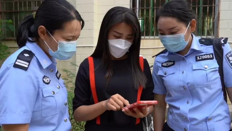 国家反诈中心APP及时预警，华坪公安阻止一起冒充公安诈骗