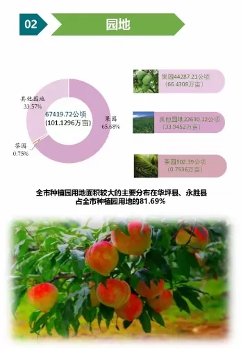 丽江市第三次全国国土调查主要数据图解