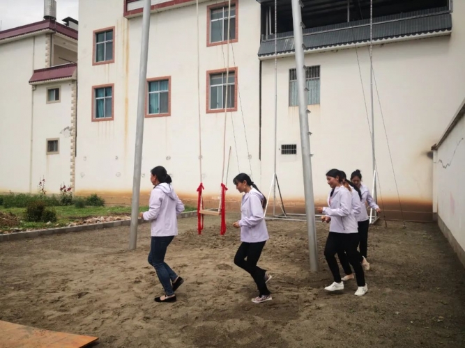 永胜县开展秋千项目赛前训练