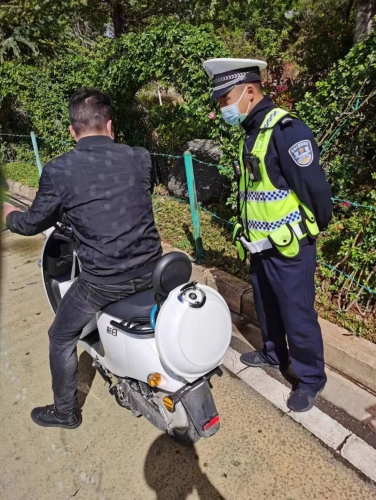 持续整治！今年以来古城交警已查处电动车违法6000余起