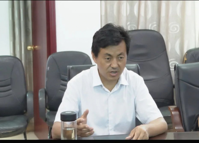 和振到县审计局调研审计工作