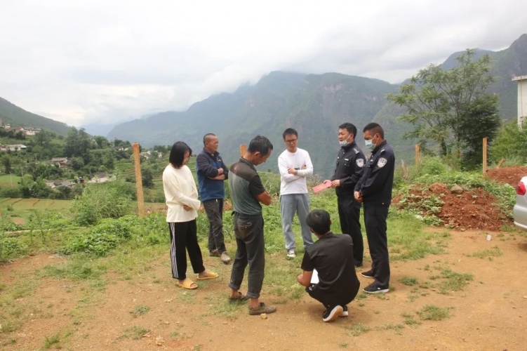 永胜县多部门派出所联合开展矛盾纠纷排查化解工作