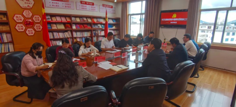 丽江市卫生健康委党组专题研究巡察整改工作