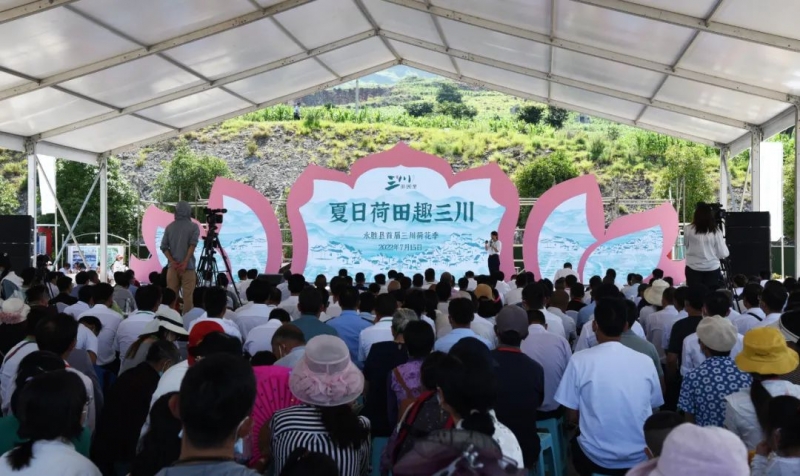 为“荷”而来 永胜县首届三川荷花季开幕 (1).jpg