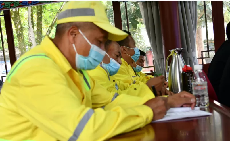 古城区投控集团开展“八一”建军节系列活动