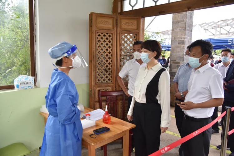 浦虹到玉龙雪山调研旅游接待、疫情防控和重大文旅项目