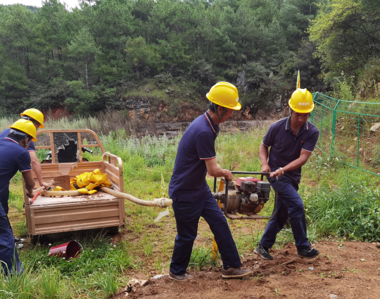 以练为战！古城区投控集团开展2022年防汛应急演练