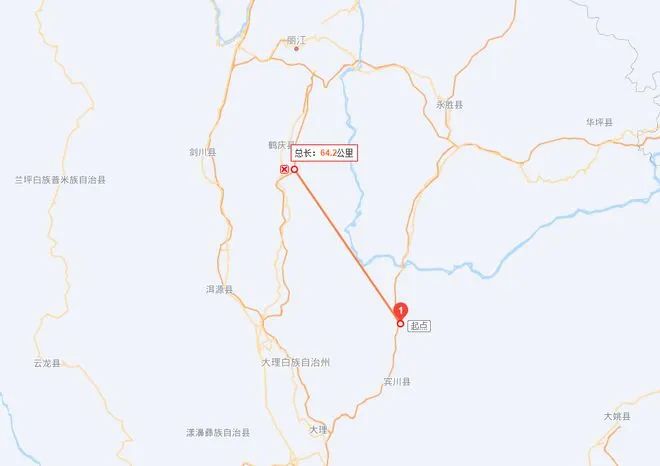 全长82.075公里  丽江将开建一条永胜至鹤庆的高速公路