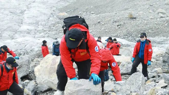中国第39次南极昆仑站考察预选队员适应性训练在丽江玉龙雪山进行