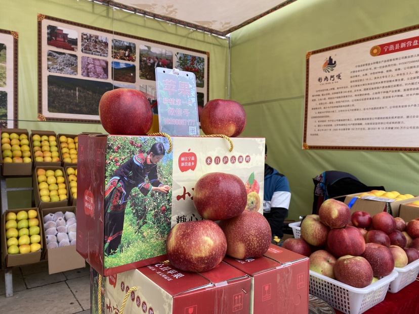 丑的任性，甜的自信 宁蒗苹果受一线城市欢迎