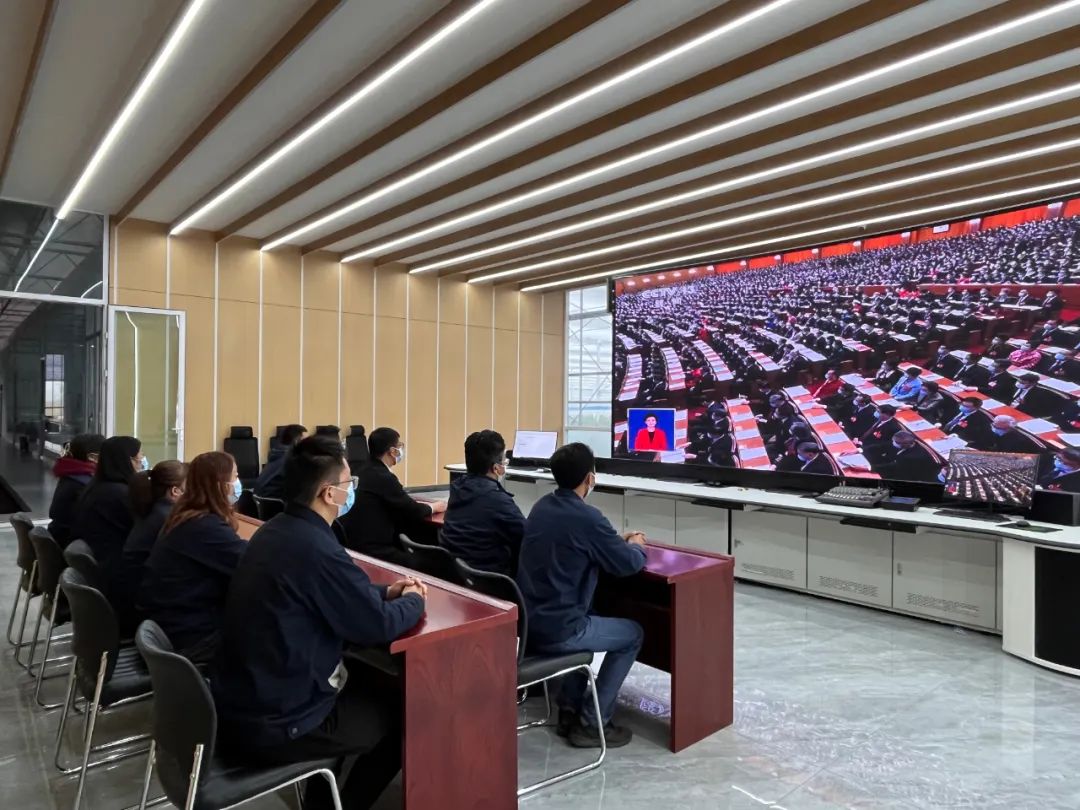 党的二十大开幕！古城区投控集团广大党员干部聚焦！反响热烈！