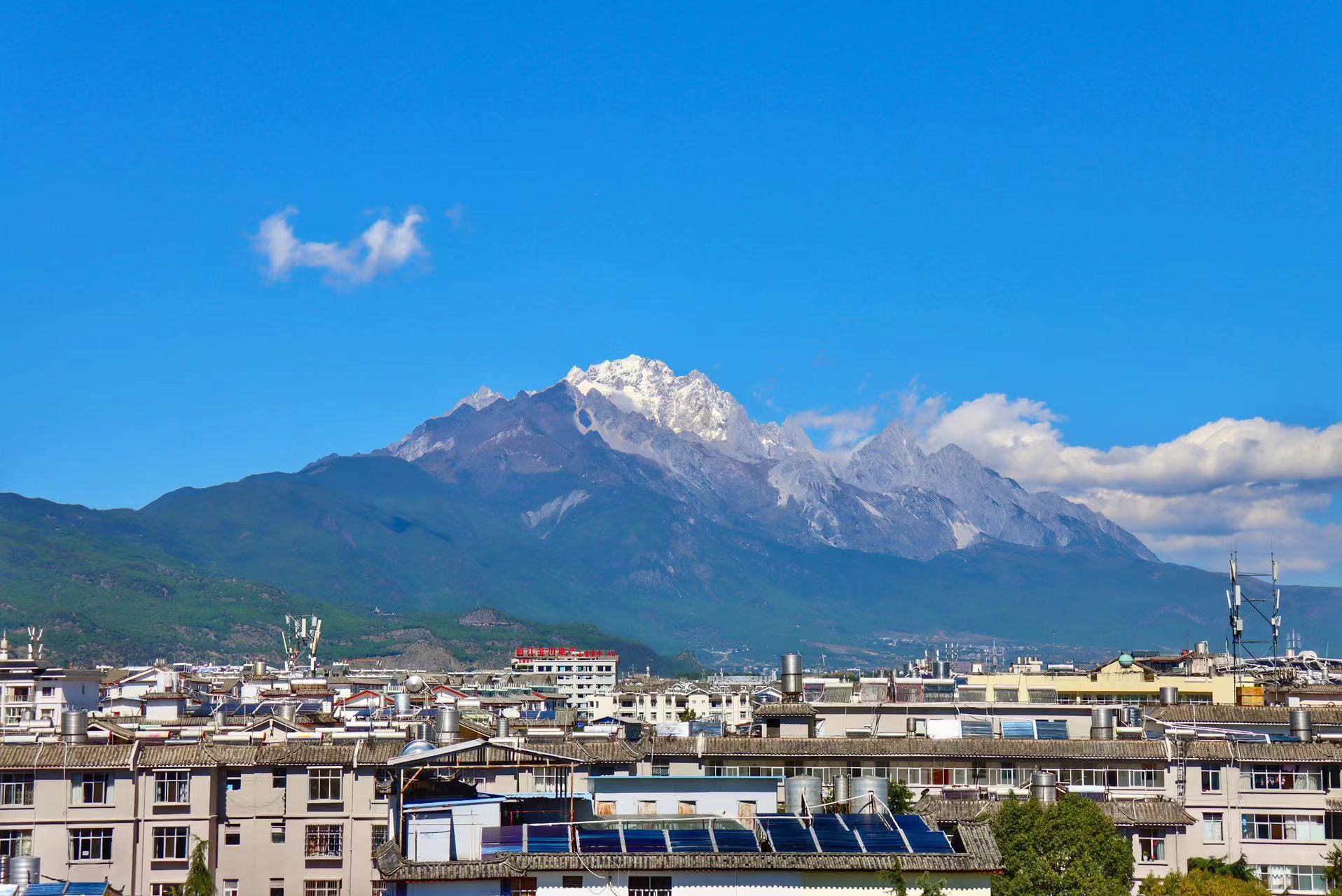 久违！你熟悉的丽江蓝又回来了  走 拍蓝天去！