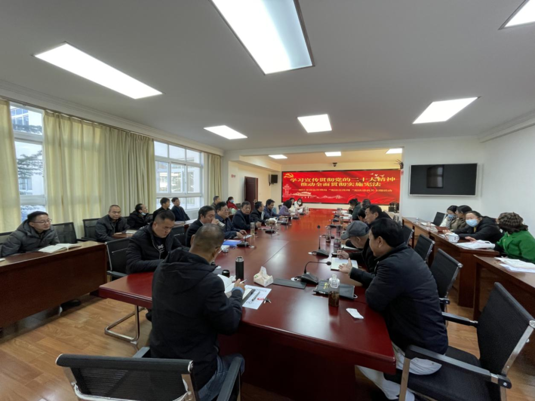 丽江市应急管理局积极开展2022年“宪法宣传周”系列宣传活动