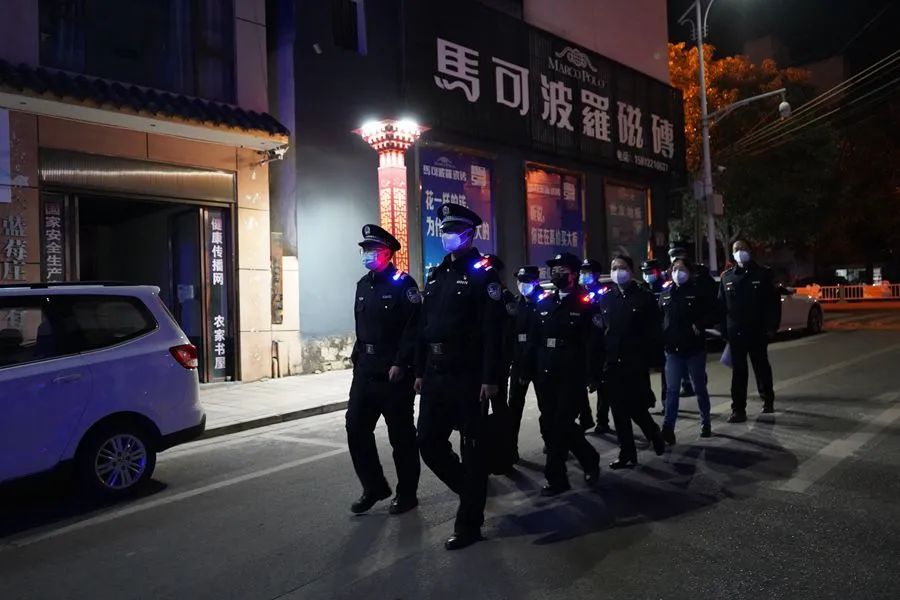 华坪公安开展2023年春节前集中清查行动