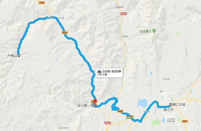 最全面的丽江旅游地图 值得收藏