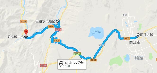 最全面的丽江旅游地图 值得收藏