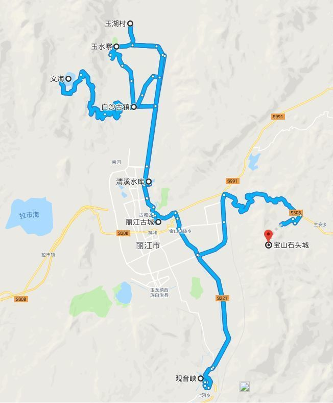 最全面的丽江旅游地图 值得收藏