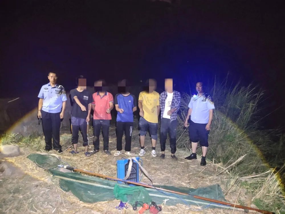自制电鱼设备非法捕捞 永胜5人被捕
