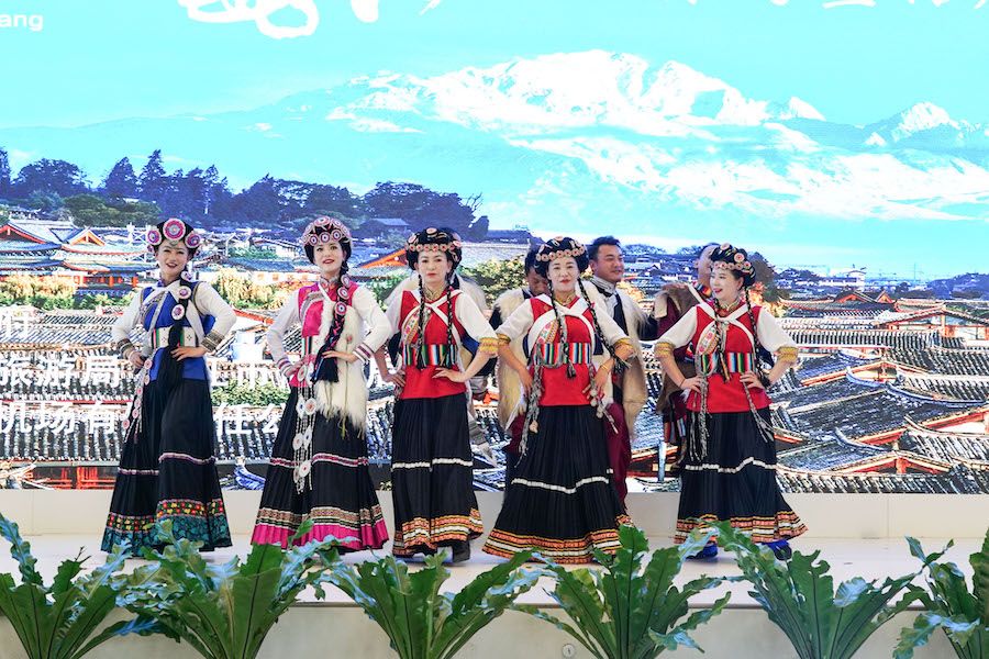 “舍不得的丽江”文旅宣传走进昆明长水机场 (2).jpeg