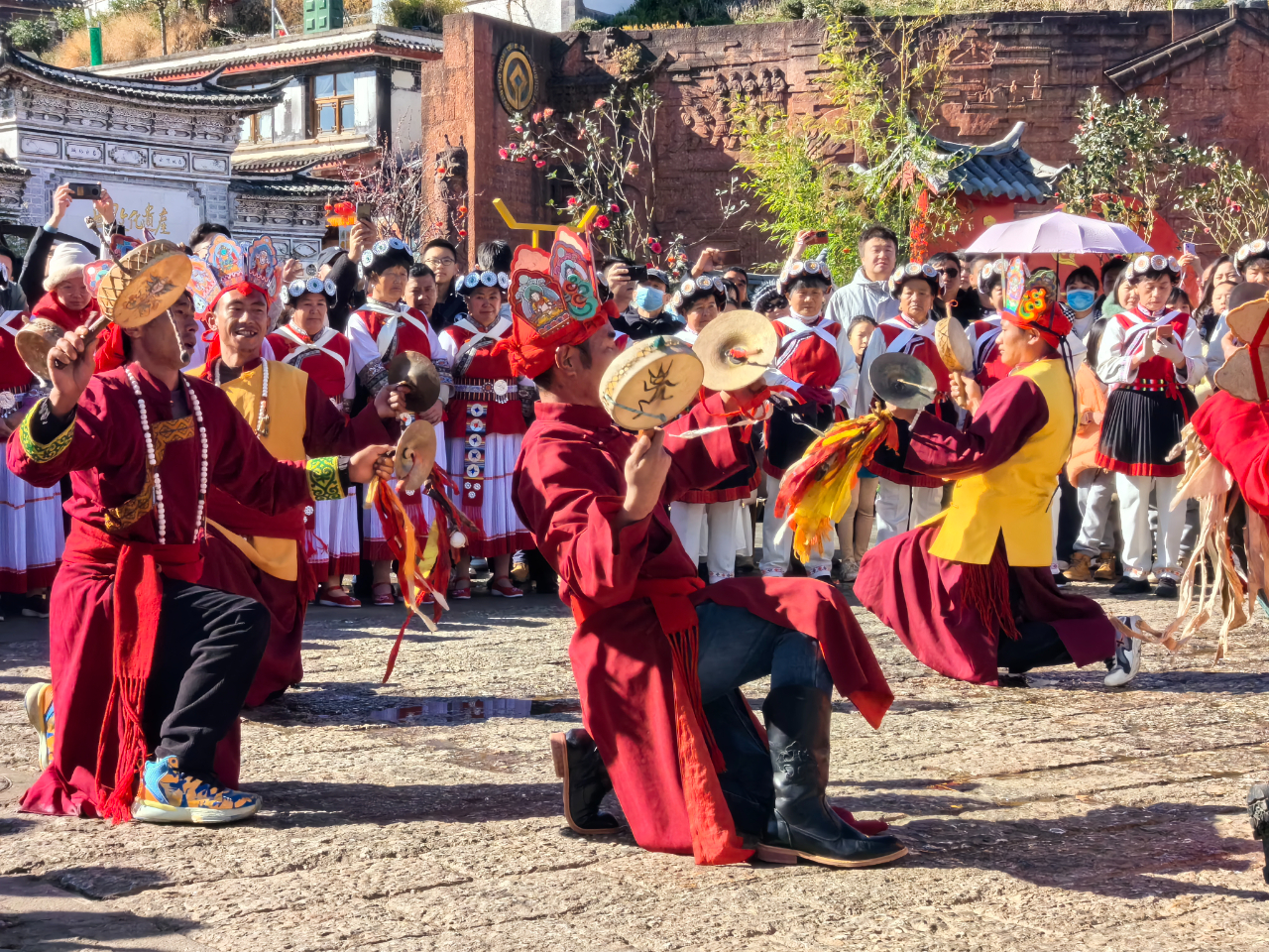 大年初五，纳西族东巴祈福仪式在丽江古城盛大举行，展现独特民族文化魅力6.jpeg