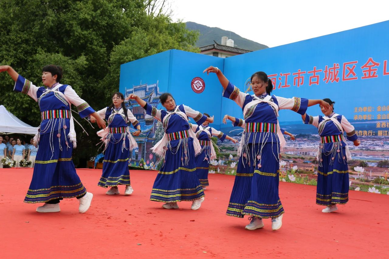 展民族团结画卷：丽江金山街道第十四届东山庙会开幕04.jpg