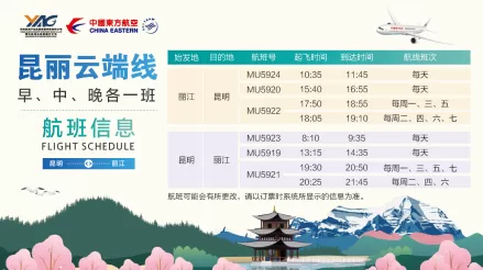 昆丽航线加密至每天3班 上午滇池观鸥，下午古城品茗，冬游云南正当时