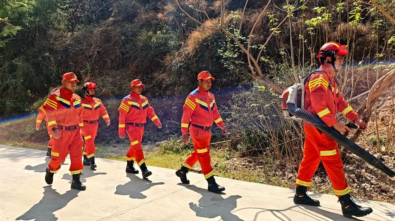 华坪新庄乡：多点发力织密森林防火“防护网” 守好绿水青山