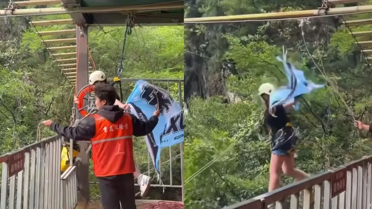 人命不能 “试错”！瀑布秋千游客坠亡，景区轻佻回应藏隐患